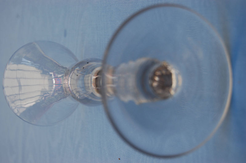 Antikes Weinglas 18. Jahrhundert