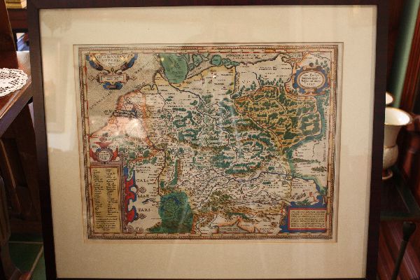 Landkarte Germaniae veteris Abraham Ortelius