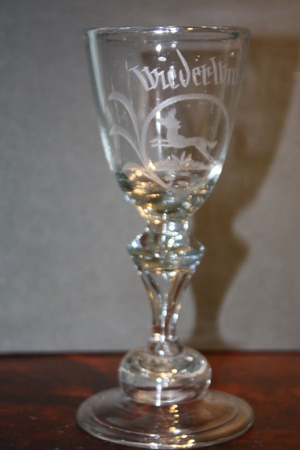 Weinglas 18. Jahrhundert